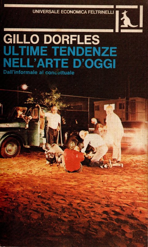 Copertina  Ultime tendenze nell'arte d'oggi : dall'Informale al Concettuale