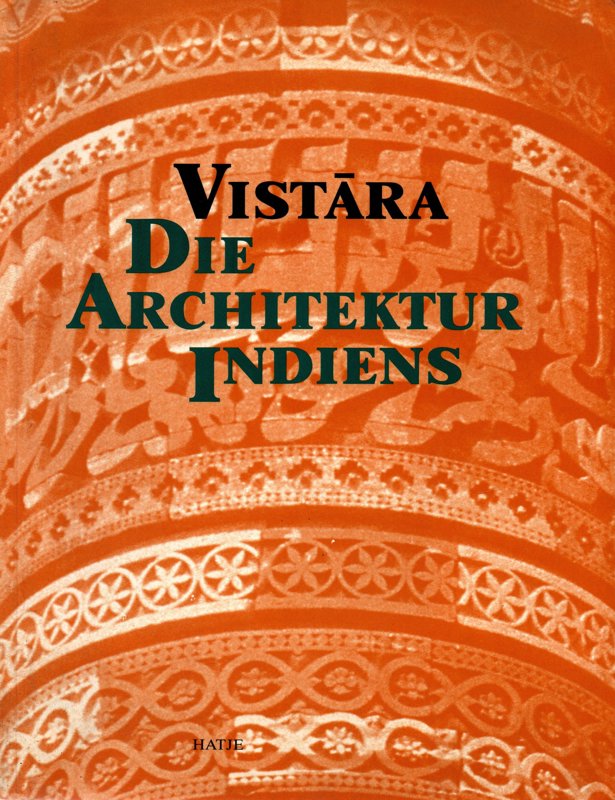 Copertina  *Vistara : die architektur indiens