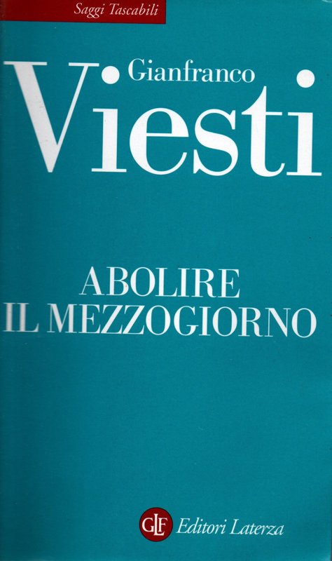 Copertina  Abolire il Mezzogiorno
