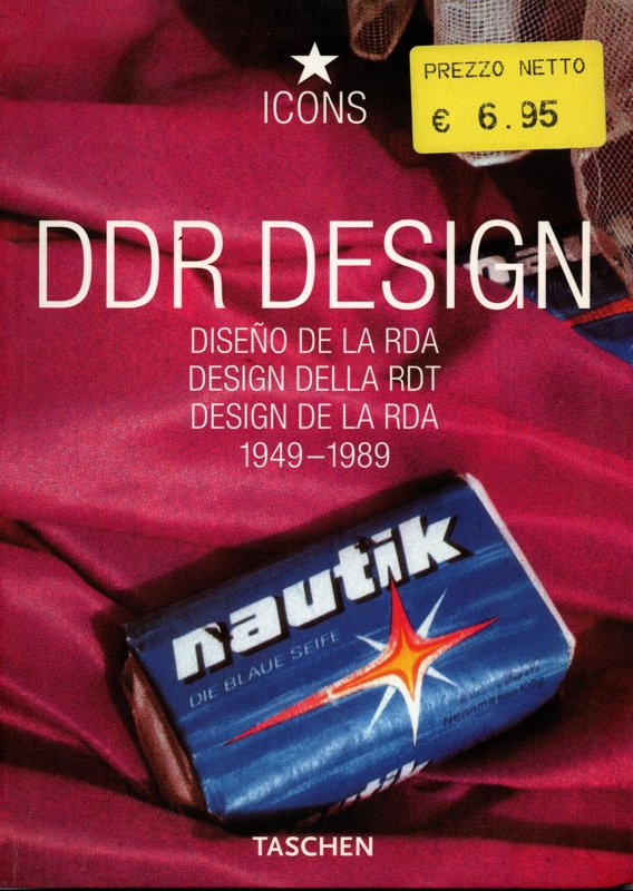 Copertina  DDR design : 1949-1989