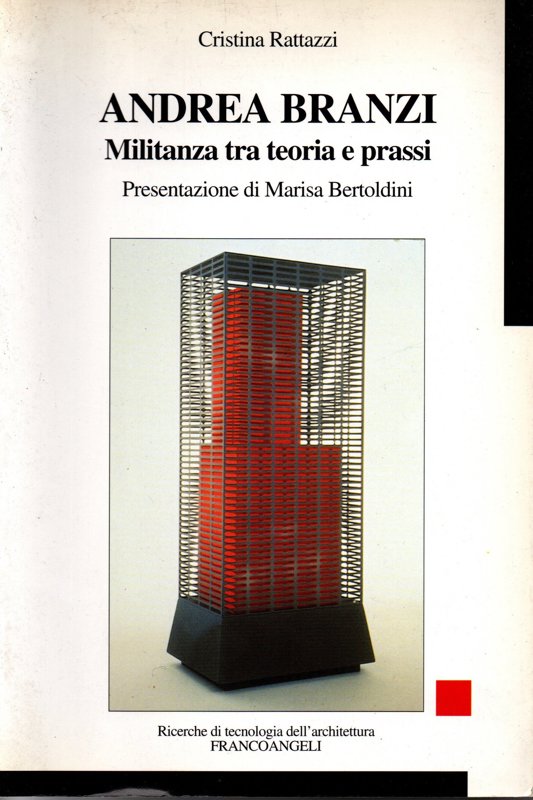 Copertina  Andrea Branzi : militanza tra teoria e prassi