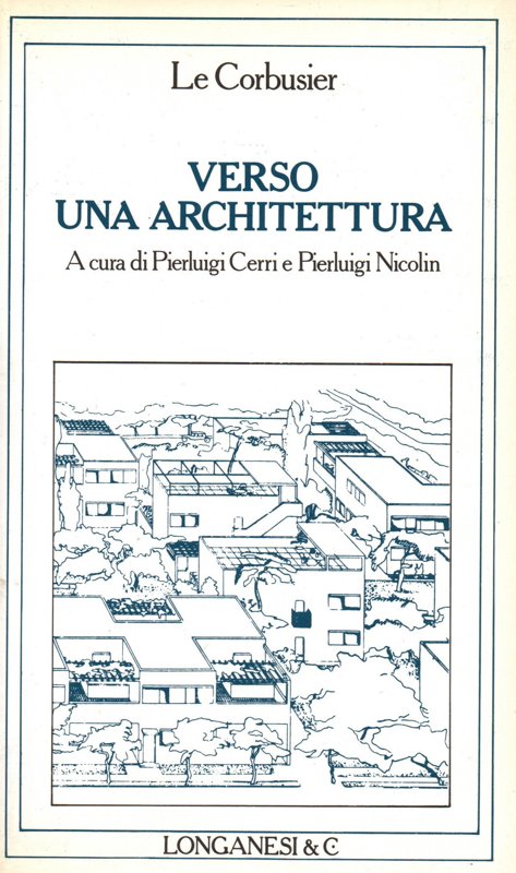 Copertina  Verso una architettura